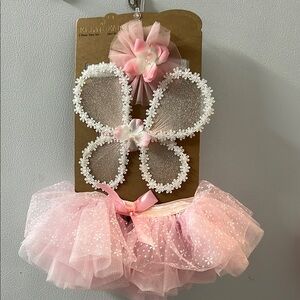 Pink Butterfly Fairy Costume Set